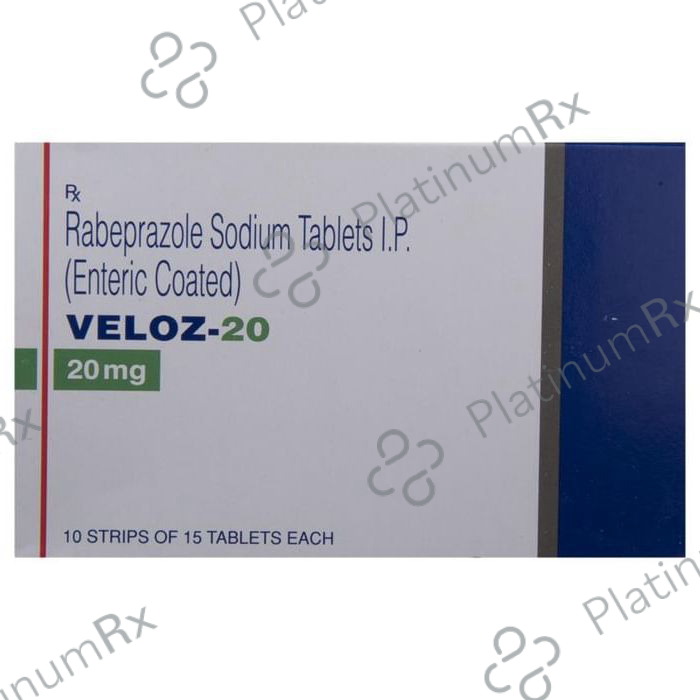 Veloz 20mg Tablet 15s