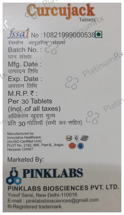 Curcujack Tablet