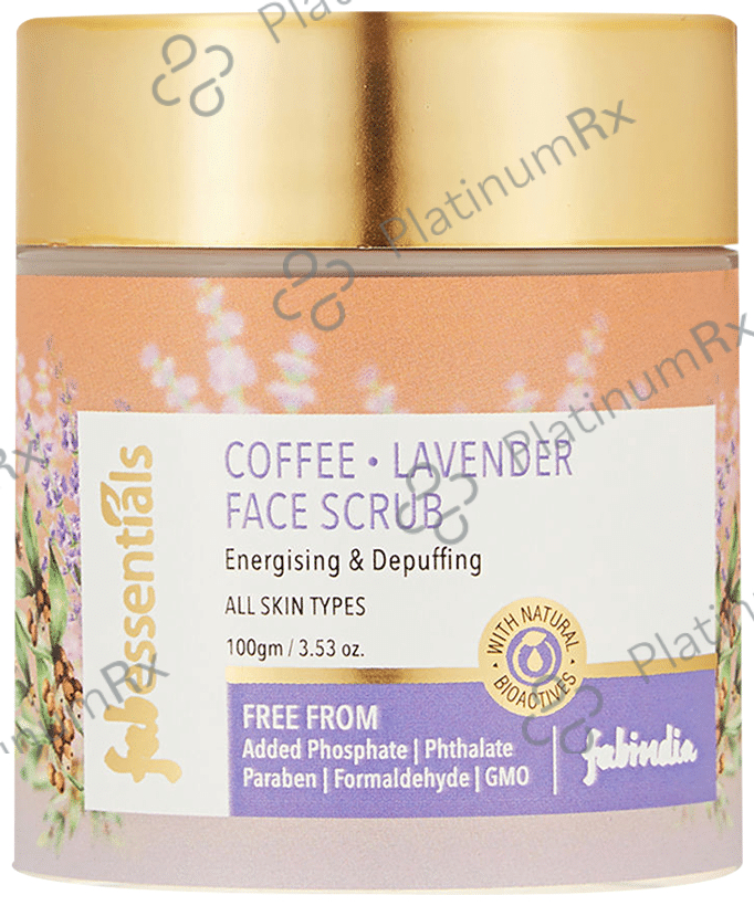 Fabessentials Coffee Lavender Face Scrub