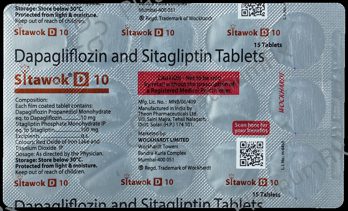 Sitawok D 10 Tablet