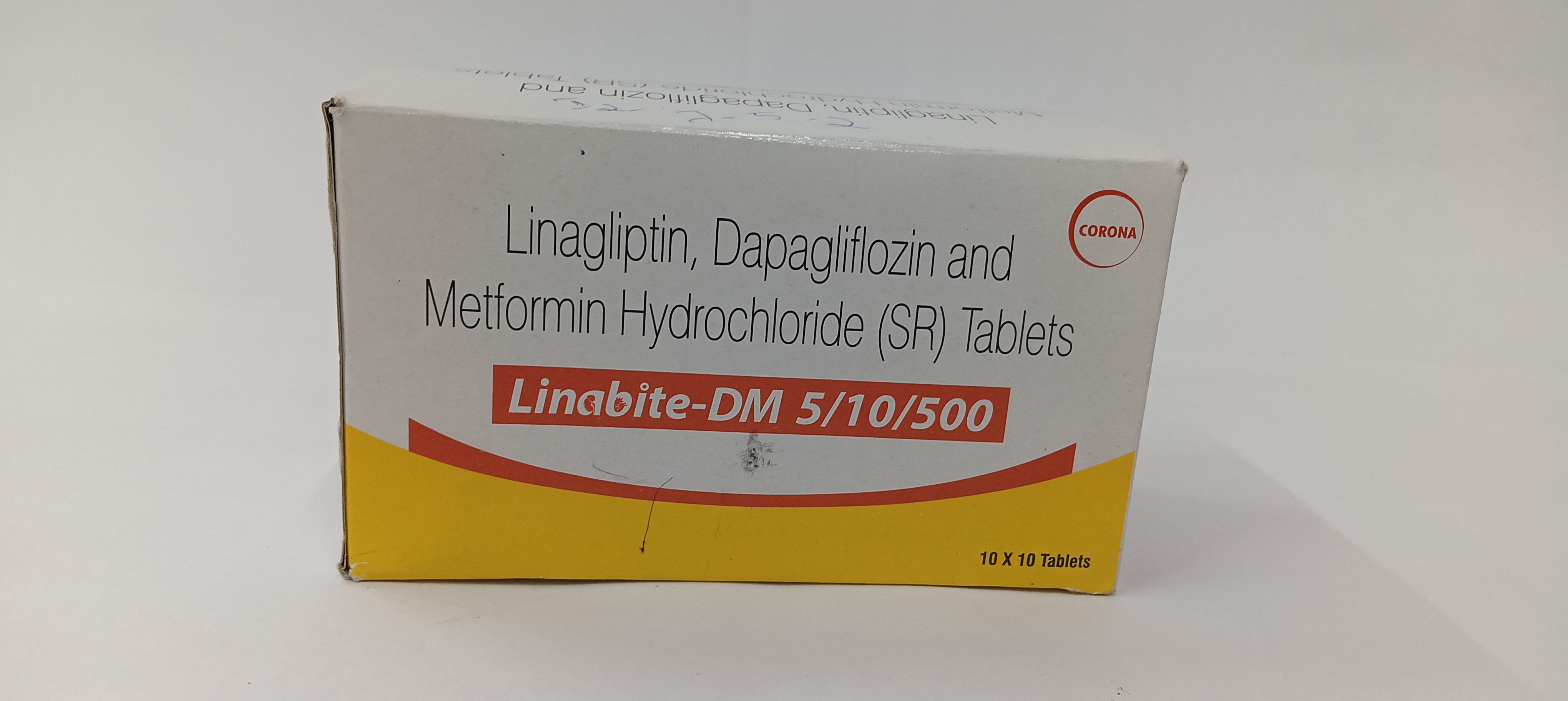 Linabite DM 5/10/500mg Tablet 10s