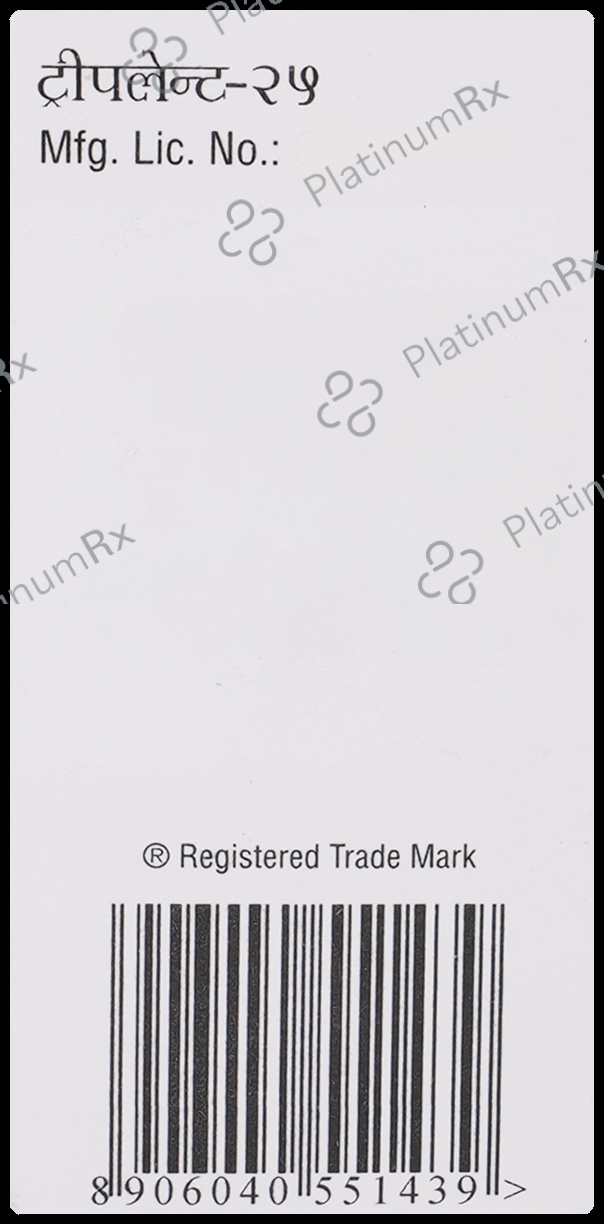 Triplent 25mg Tablet