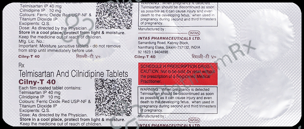 Cilny-T 40 Tablet