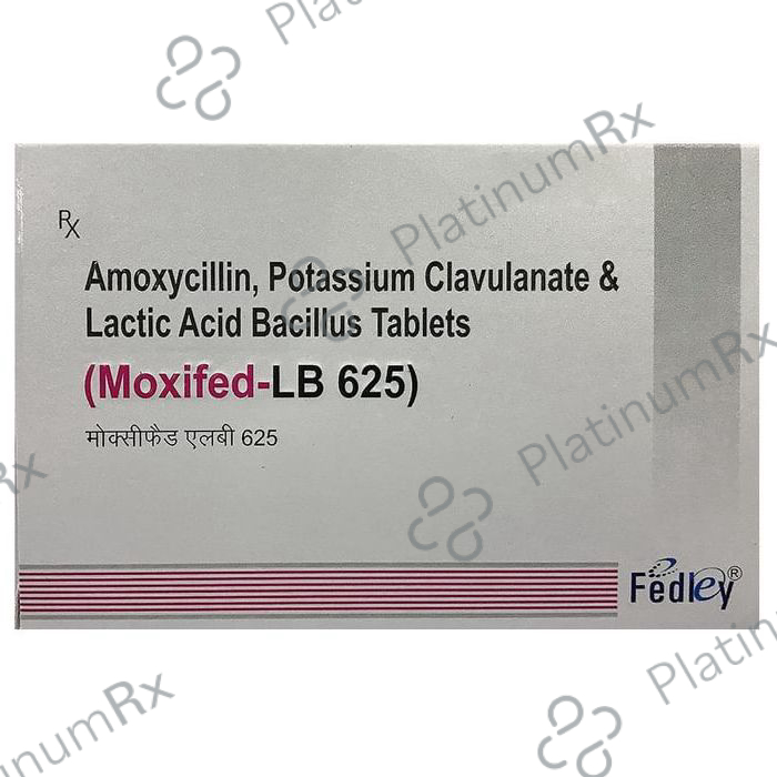 Moxifed-LB 625 Tablet