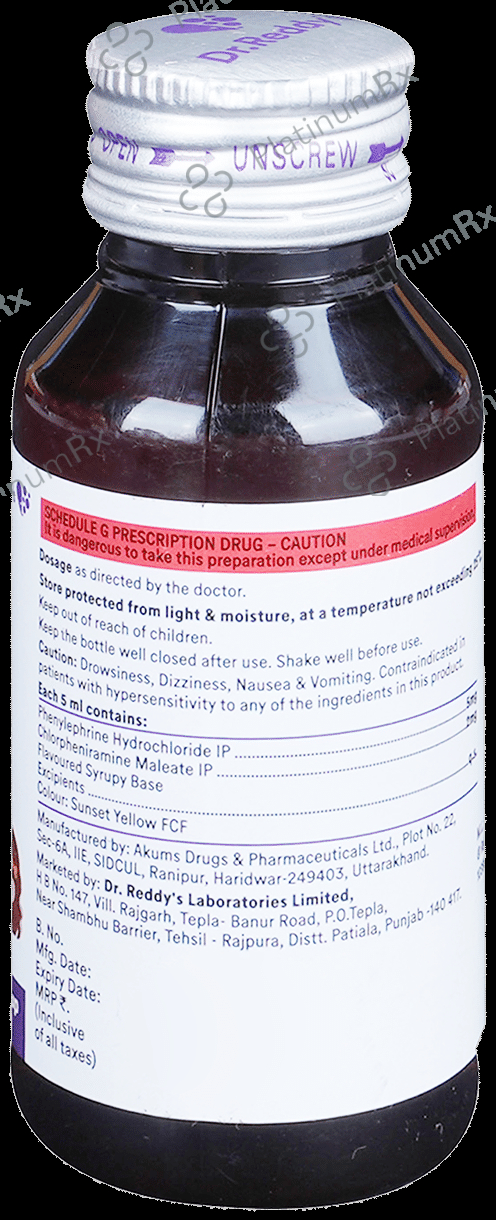 Zedex AF 2/5mg Syrup 60ml