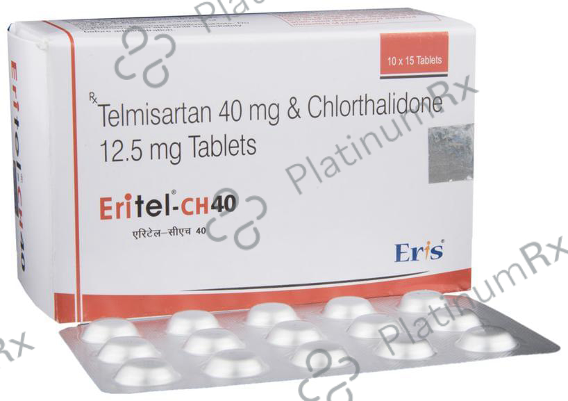 Eritel CH 40 12.5/40mg Tablet 15s