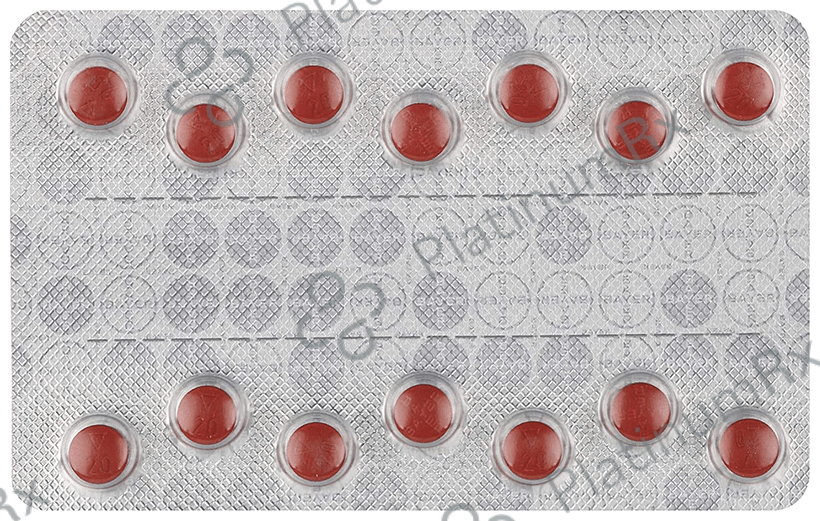 Ixarola 20mg Tablet 14s