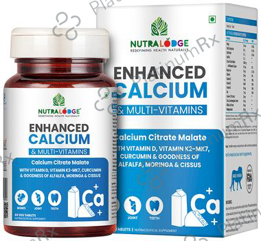 Nutralodge Enhanced Calcium & Multi-Vitamins Veg Tablet