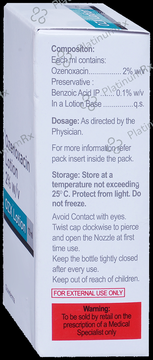 Ozx Lotion