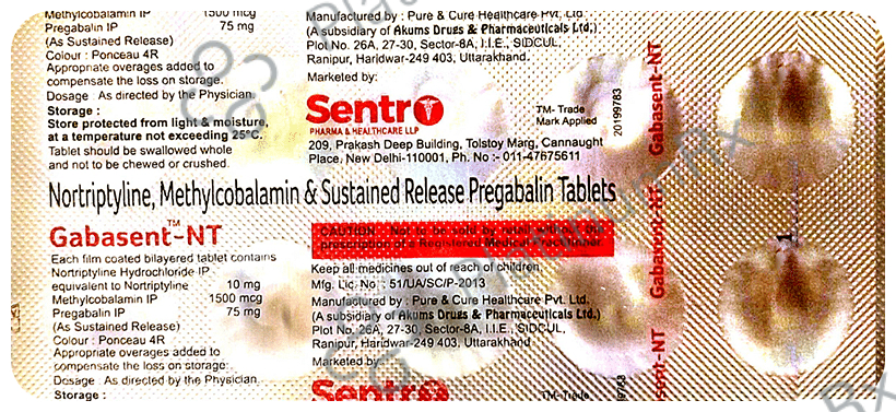 Gabasent-NT Tablet