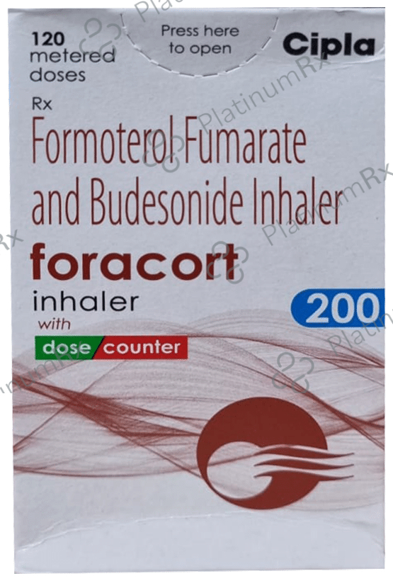 Foracort 200/6mcg Inhaler 120MDI