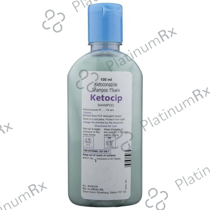 Ketocip 1% Shampoo 100ml