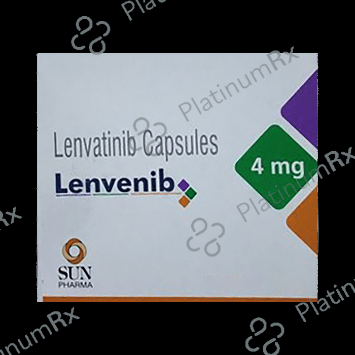 Lenvenib 4mg Capsule 7s