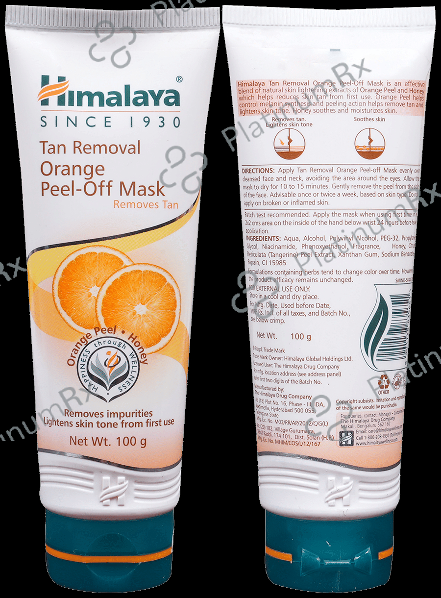 Himalaya Tan Removal Orange Peel Off Mask