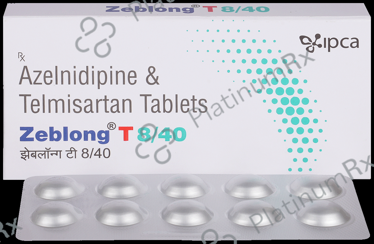 Zeblong T 40/8mg Tablet 10s