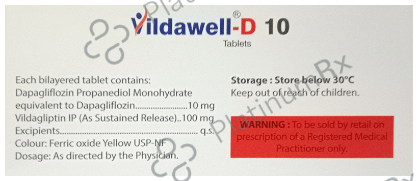 Vildawell-D 10 Tablet SR