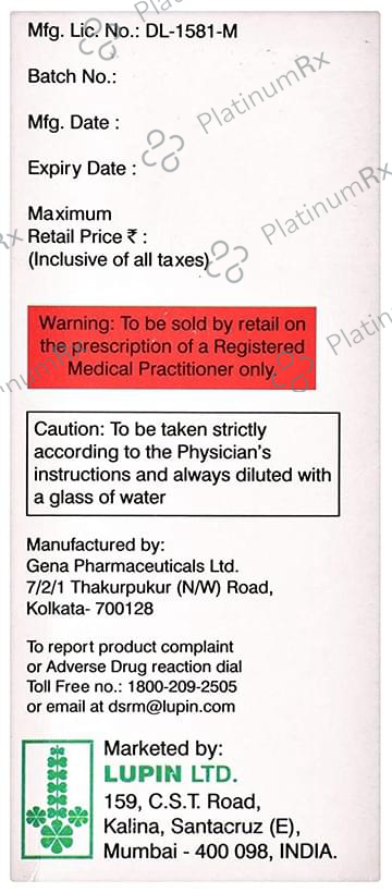 Lupilyzer Oral Solution Mixed Fruit