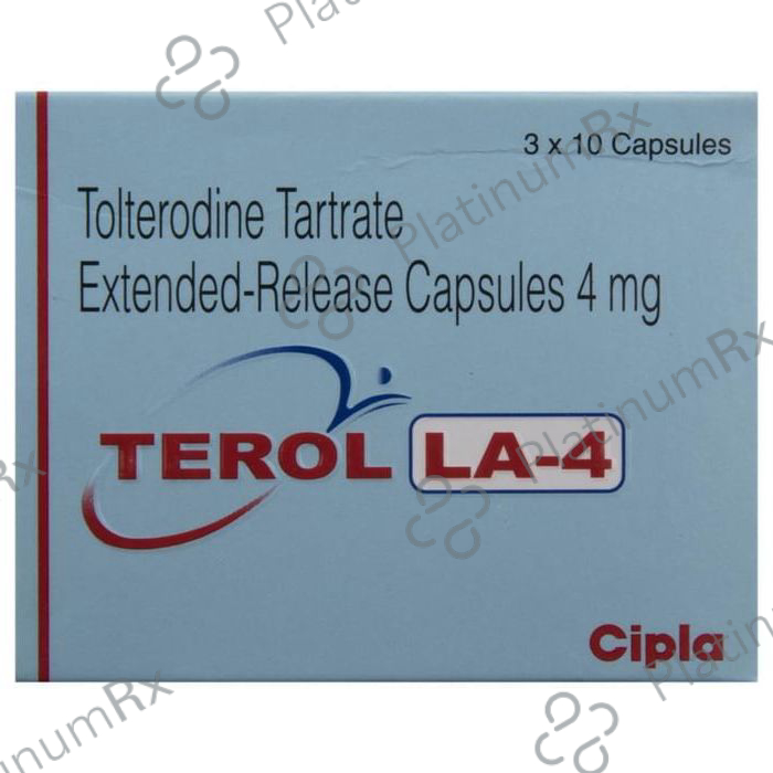 Terol LA 4mg Capsule ER 10s