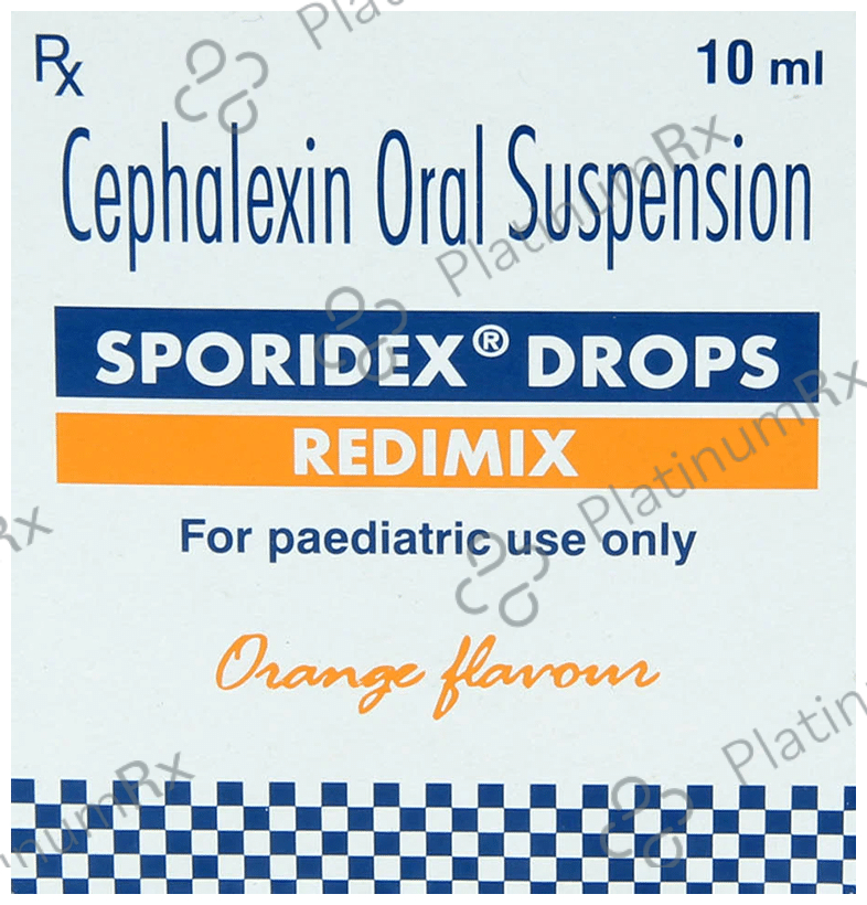 Sporidex Redimix 100mg Drop 10ml