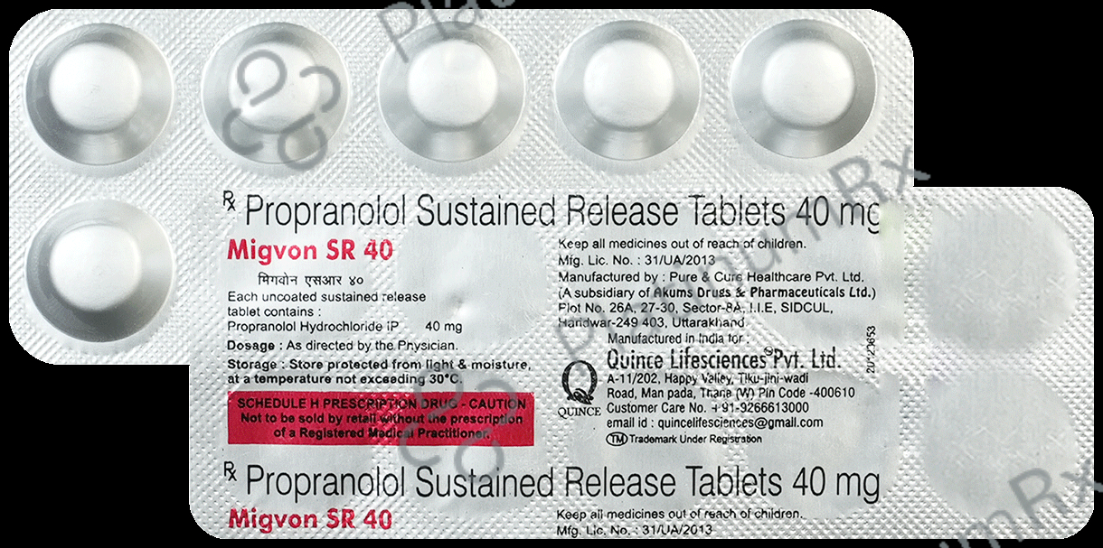 Migvon SR 40 Tablet