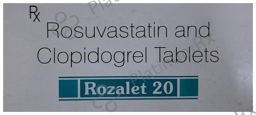 Rozalet 20 75/20mg Tablet 10s