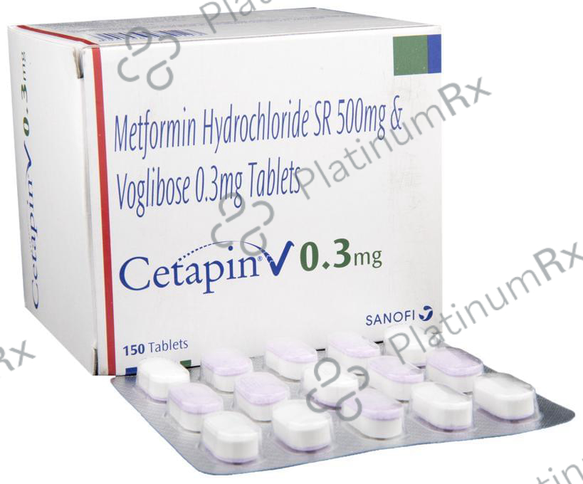 Cetapin V 500/0.3mg Tablet SR 15s