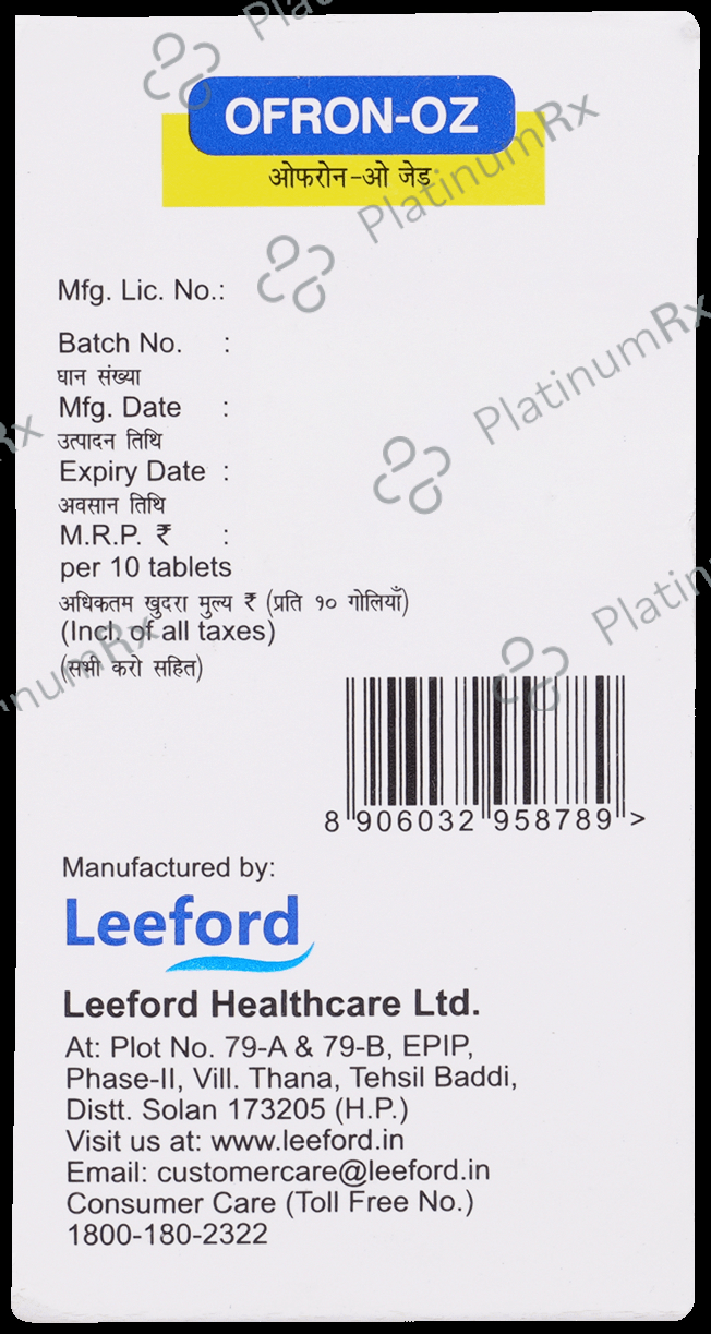 Ofron-OZ Tablet
