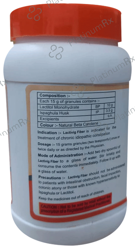 Lactivig Fiber Orange Sugar Free
