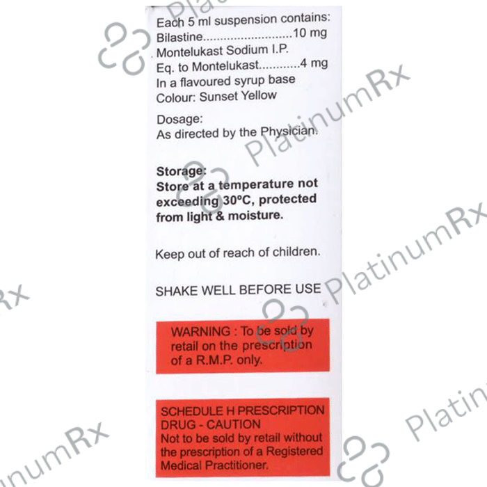 Prulastin M Oral Suspension 60ml