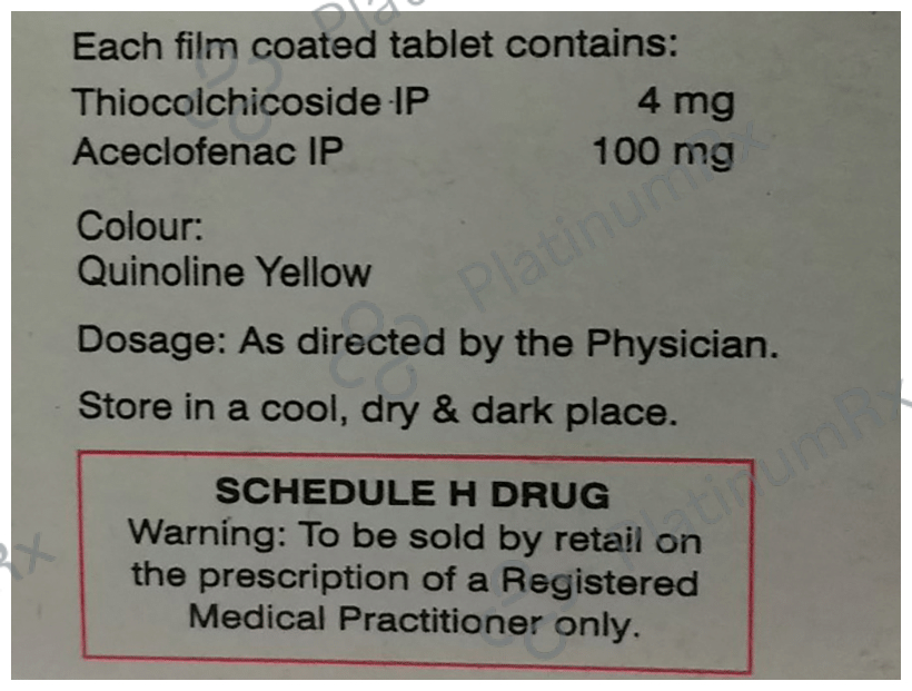 Numol MR 100/4mg Tablet 10s