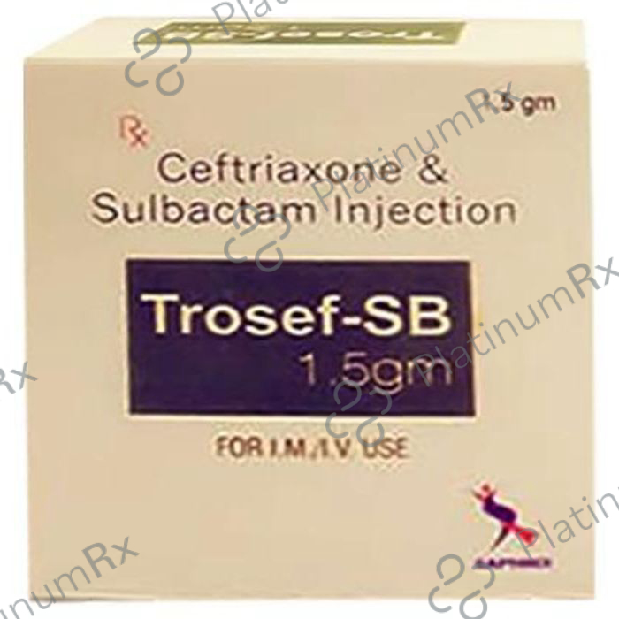 Trosef-SB 1.5gm Injection
