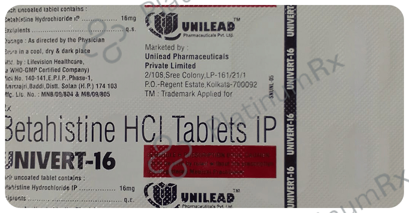 Univert 16 Tablet