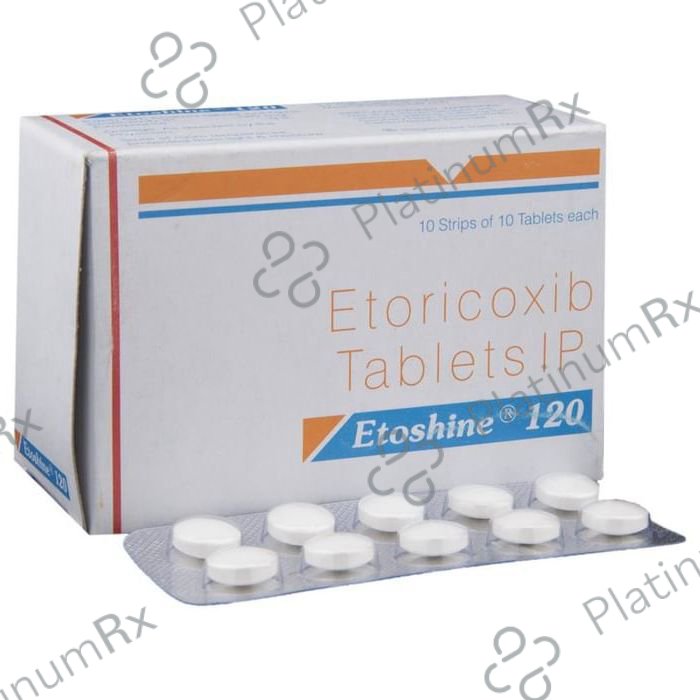 Etoshine 120mg Tablet 10s