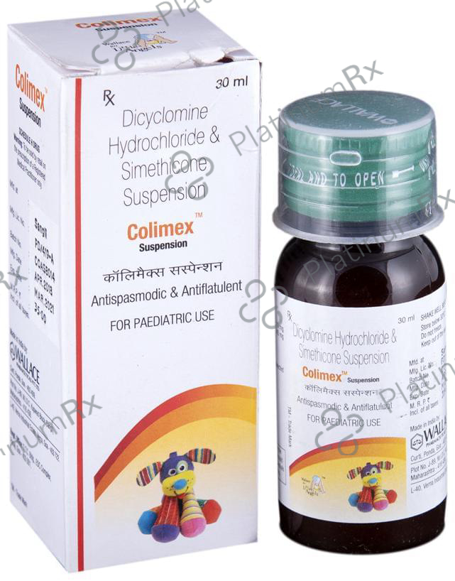Colimex 10/40mg Suspension 30ml