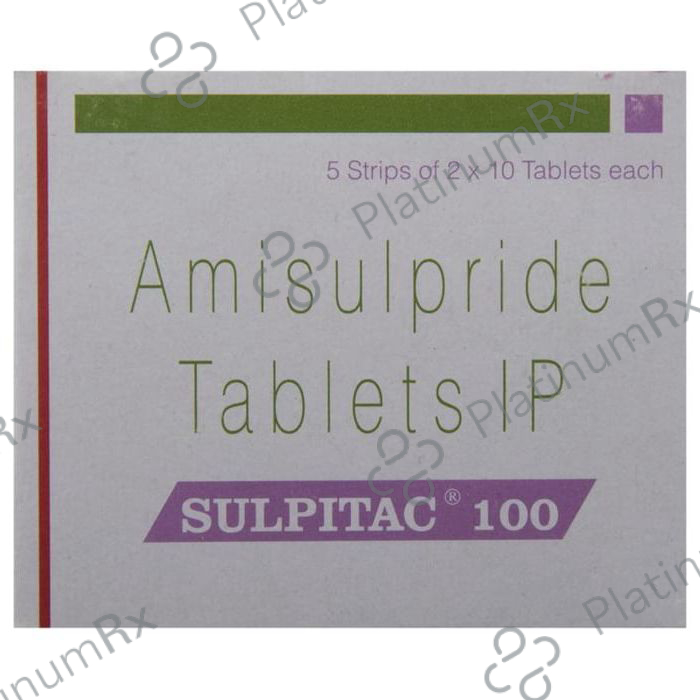 Sulpitac 100mg Tablet 10s