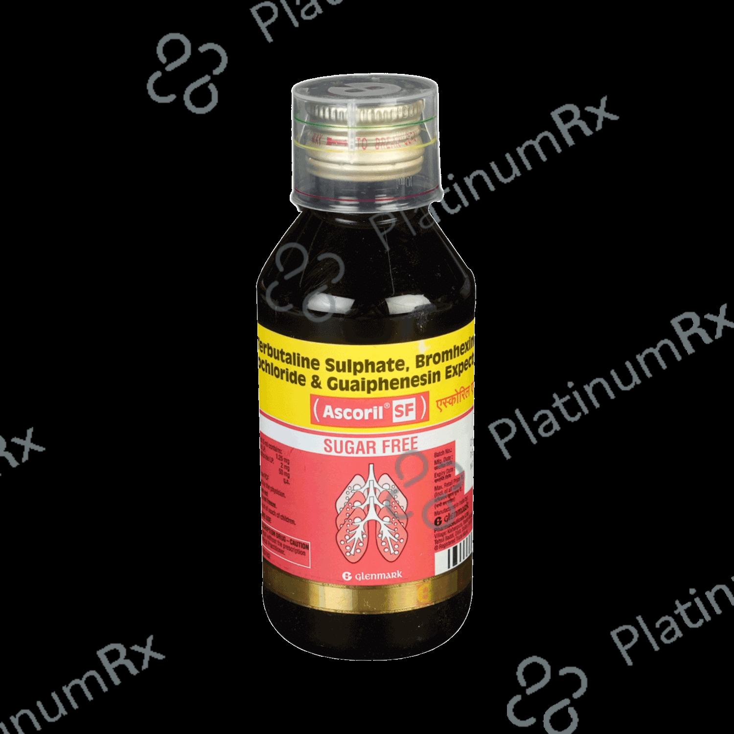 Ascodex SF 50/1.25/2mg Syrup 100ml