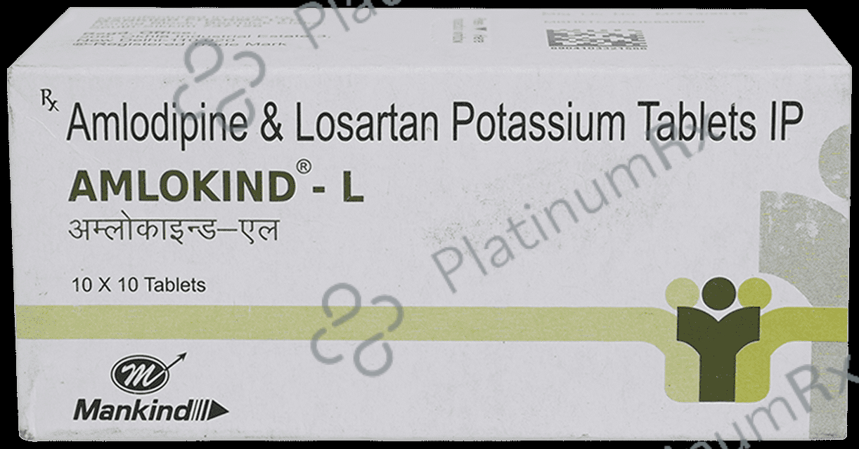 Amlokind L 5/50mg Tablet 10s