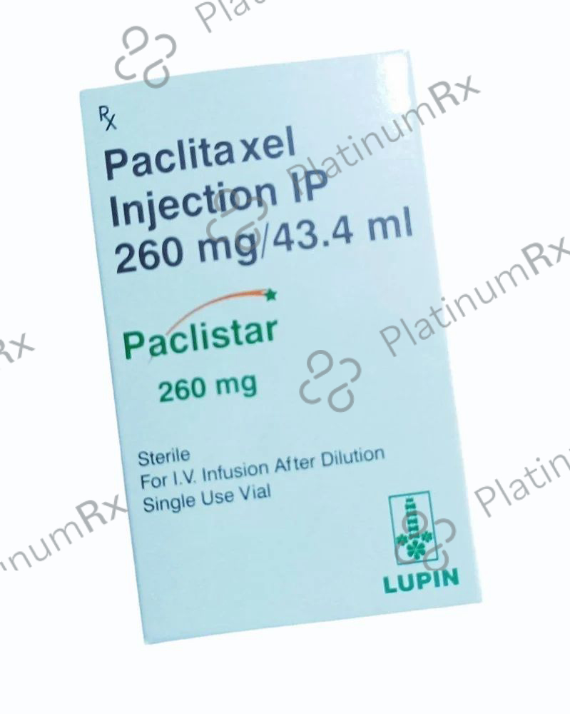 Paclistar 260mg Injection 1ml