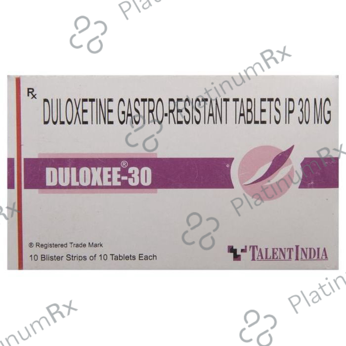 Duloxee 30 Tablet