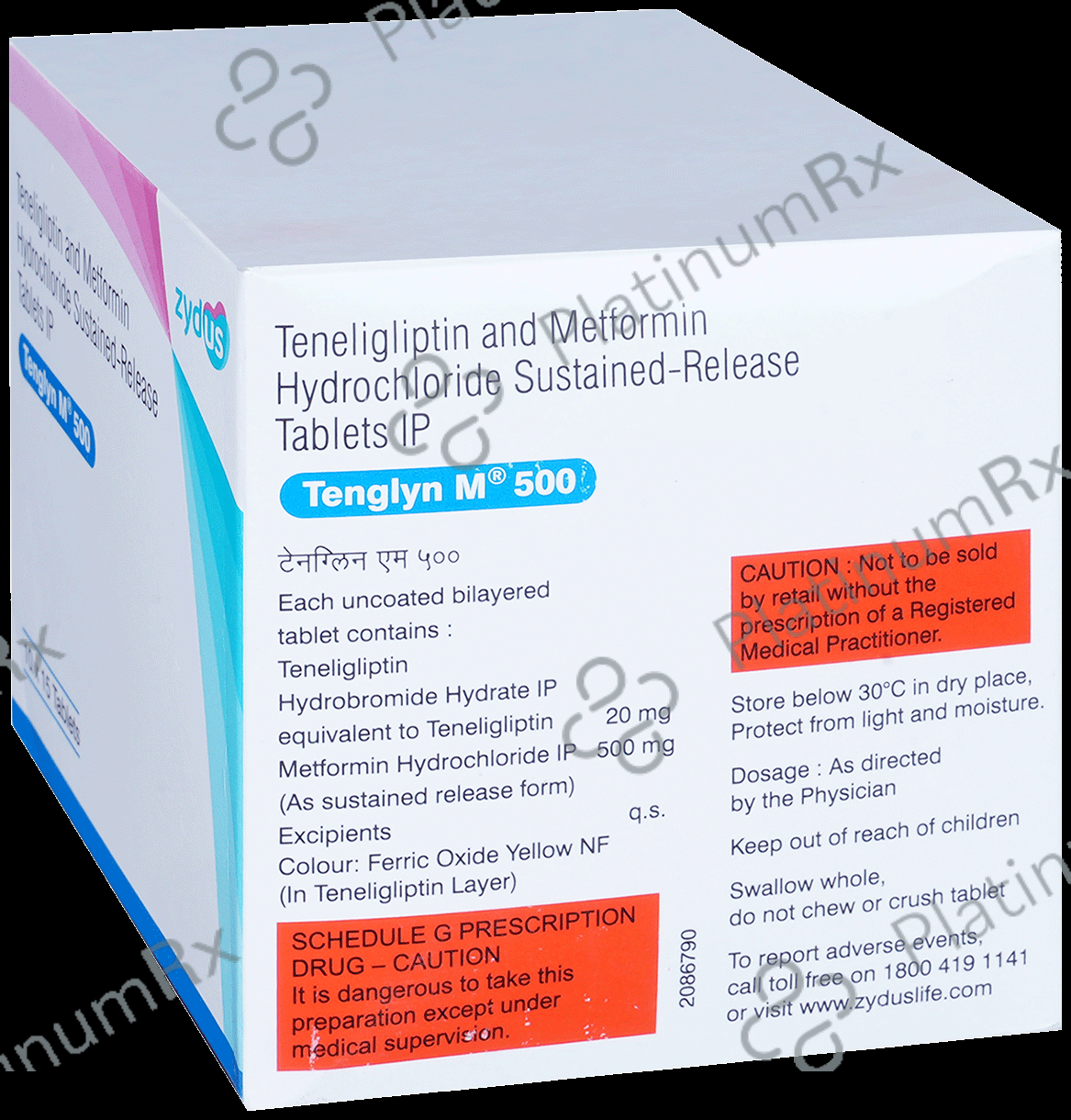 Tenglyn M 500 500/20mg Tablet SR 15s