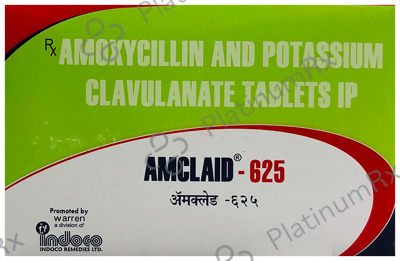 Amclaid 625 Tablet 10s