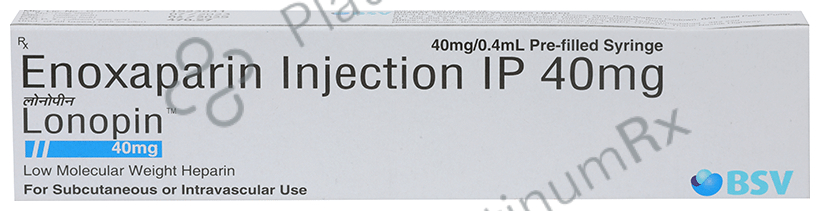 Lonopin 40mg Injection 1s