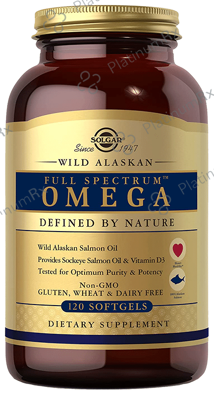 Solgar Wild Alaskan Full Spectrum Omega Softgel