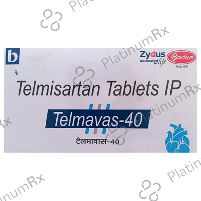 Telmavas 40mg Tab 10s