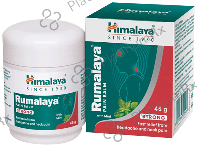 Himalaya Wellness Himalaya Rumalaya Pain Balm - Fast Relief From Headache And Neck Pain Ayurvedic 45 gm