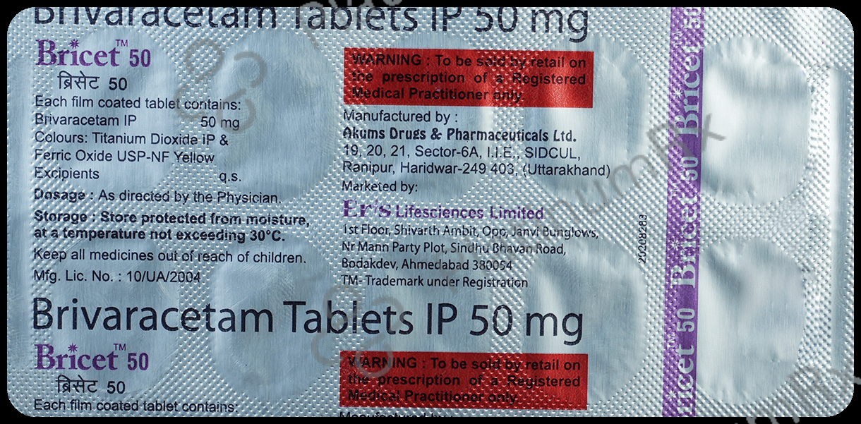 Bricet 50mg Tablet 10s