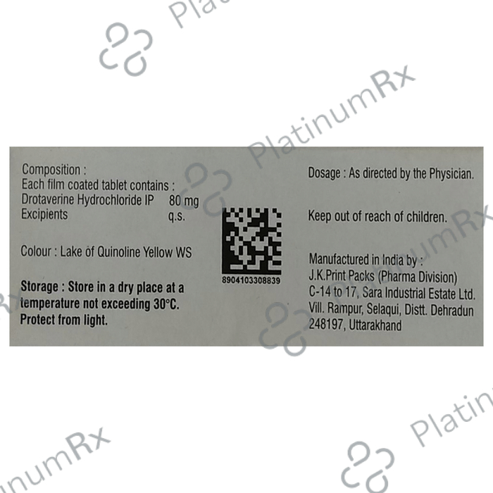 Drotikind 80mg Tablet