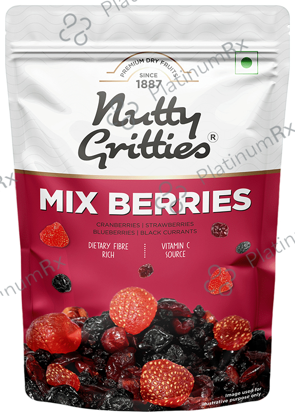 Nutty Gritties Mix Berries 200 gm
