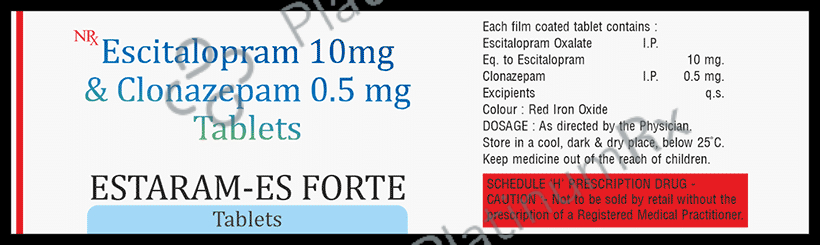 Estaram ES Forte 0.5mg/10mg Tablet