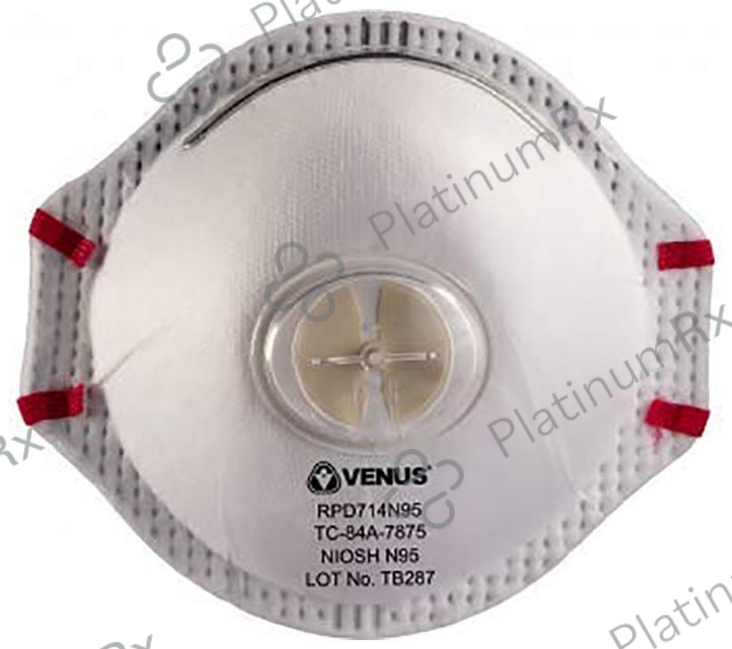 Venus RPD714N95 Style Convex Seam Mask White